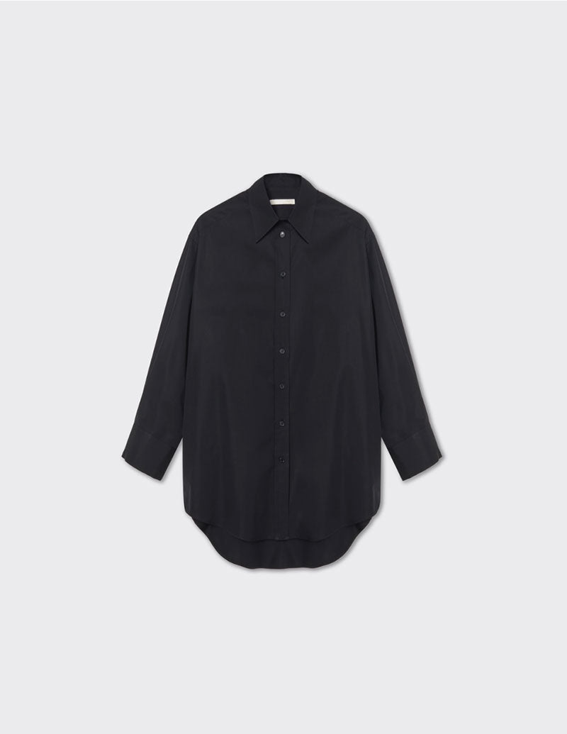 A  LINE Oversized Shirt Black