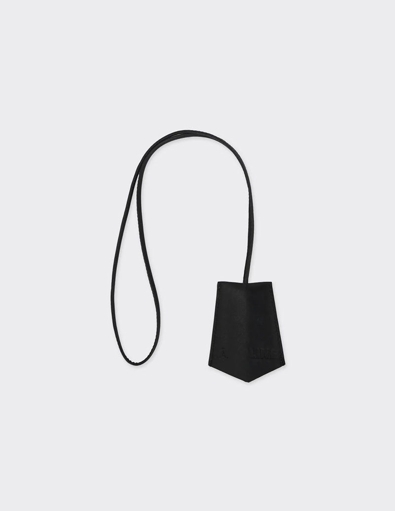 A  LINE Leather Keychain