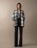 A  LINE Plaid Overshirt