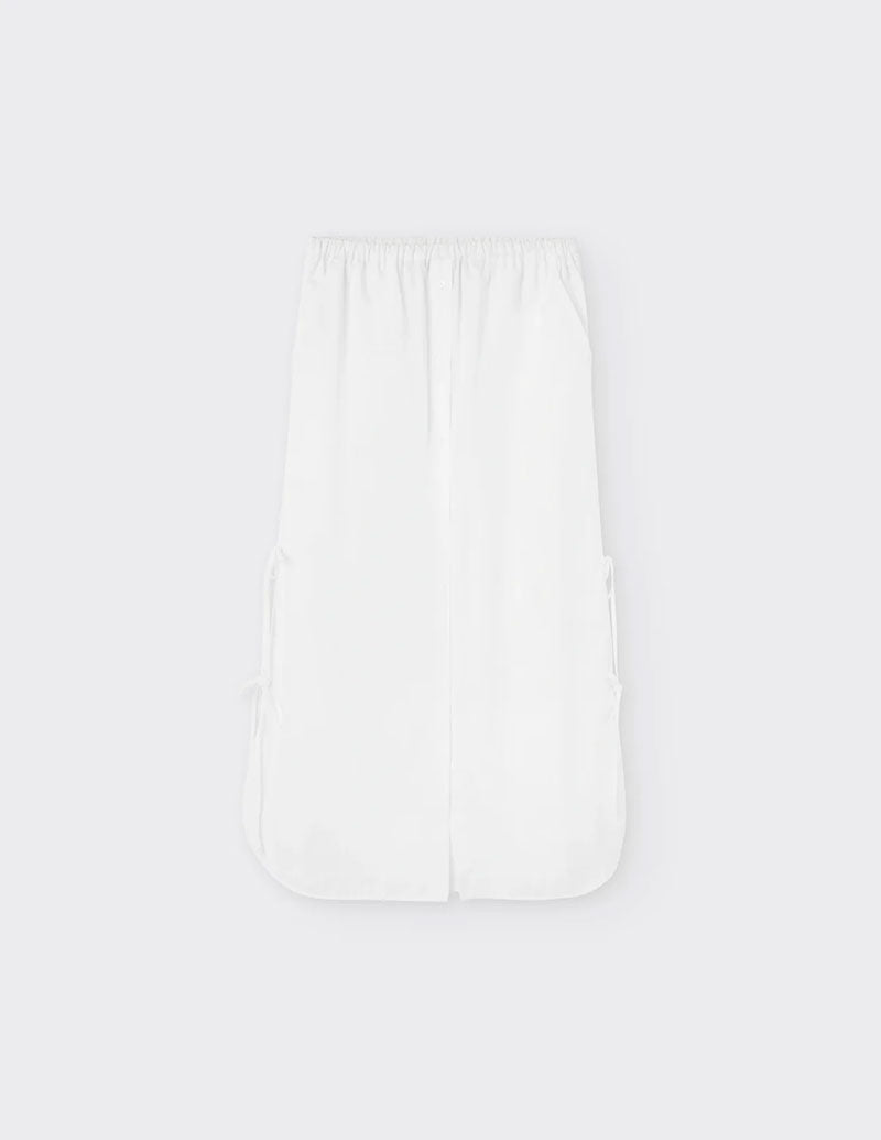 A  LINE Tie-Detailed Skirt