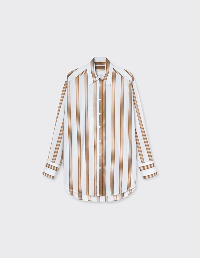 A  LINE Striped Shirt