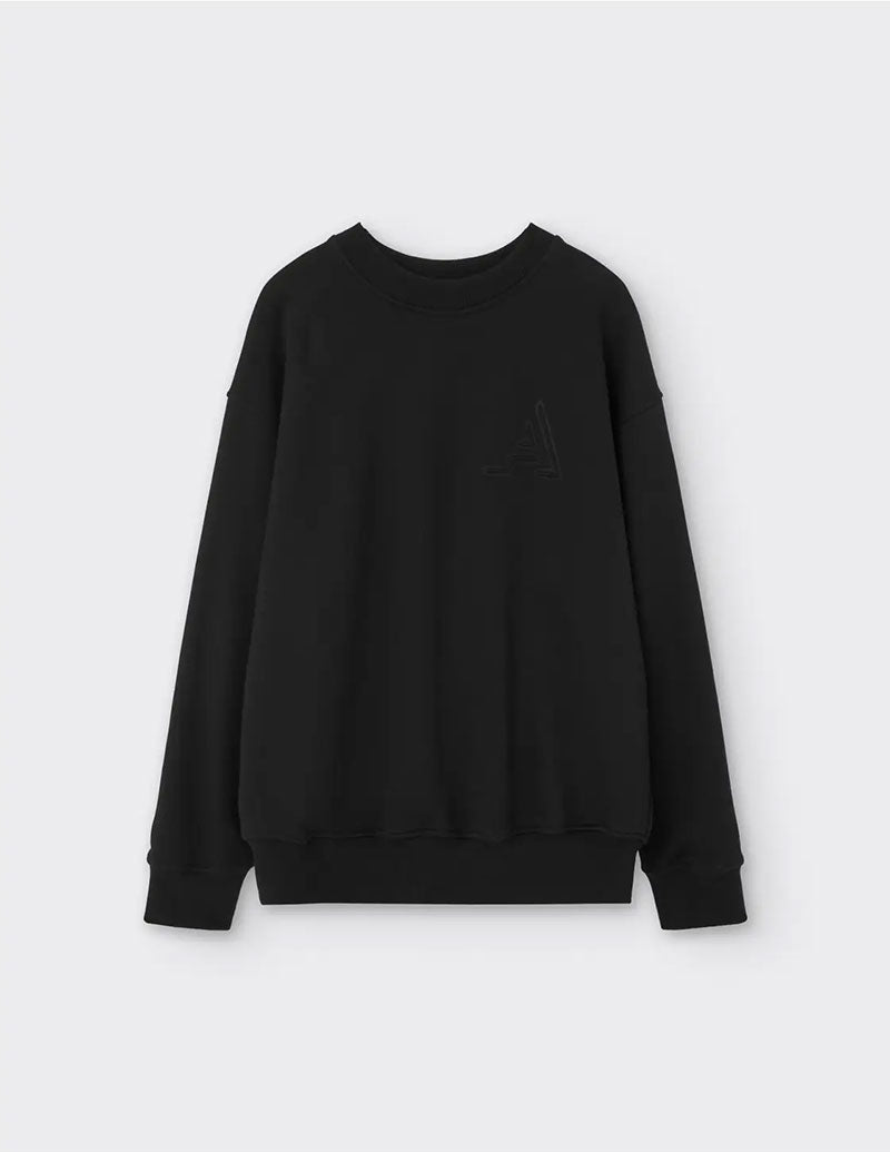 A  LINE Cotton Sweatshirt