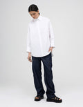 A  LINE Oversized Shirt White