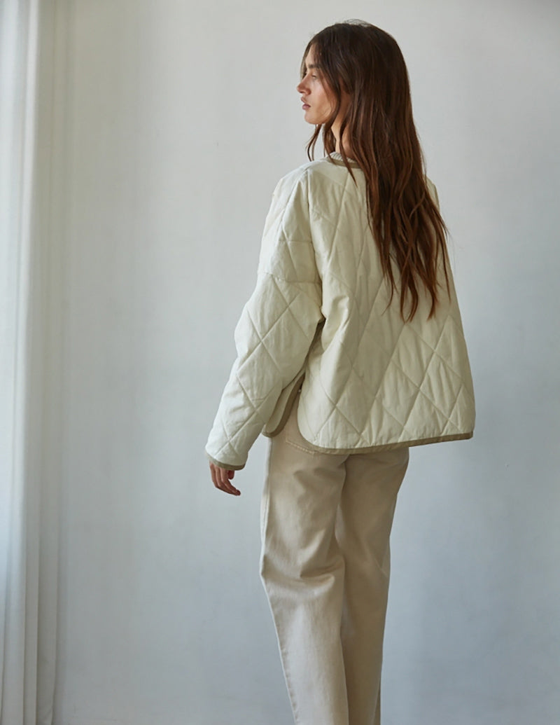 By Together Cotton Quilted Jacket